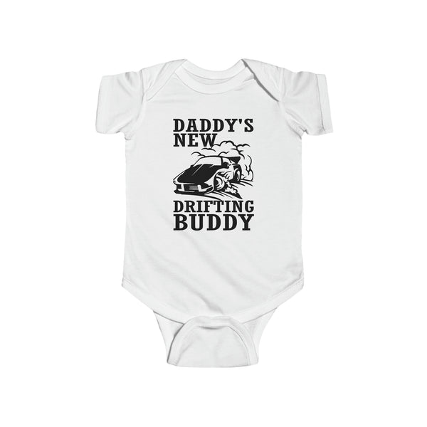 Daddy's New Drifting Buddy Baby Bodysuit