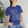 60th Birthday Tee for Women Sixty-Licious