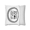 What Happens at Yiayia's House Square Pillow Case, Gift for Yiayia, Funny Greek Gifts, Yia Yia Gift