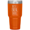 Best Papa Ever 30 oz Engraved Tumbler, Papa Gift, Grandparents Day, Gift from Granddaughter, Gift from Grandson, Grandpa Cup, Papa Tumbler
