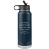 Dear Pessimist 32 oz Water Bottle