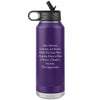 Dear Pessimist 32 oz Water Bottle