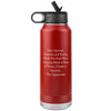 Dear Pessimist 32 oz Water Bottle