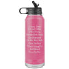I Came I Saw Funny Senior Citizen Big 32 oz Water Bottle
