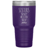 Sisters Gift, Polar 30 oz Tumbler, Sisters in Christ are Sisters for Life, Best Friend Birthday Gift, Christian Women Gift, Minimalist Gifts