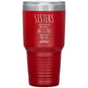 Sisters Gift, Polar 30 oz Tumbler, Sisters in Christ are Sisters for Life, Best Friend Birthday Gift, Christian Women Gift, Minimalist Gifts